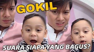 KEGOKILAN ABANG L DAN PAPA BILLAR|REACTION LESLAR FAMILY