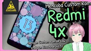 Mencoba Custom Rom Xiaomi Redmi 4X ke Android 13 - Voltage OS Orangefox Recovery [vTuber Indonesia]