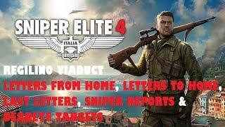 Sniper Elite 4 - All Trophy Related Collectables! - Regilino Viaduct