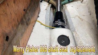 Jeanneau merry Fisher shaft seal replacement