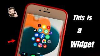 No Jailbreak - The best Widget for iPhones - iPhone Home Screen Customisations