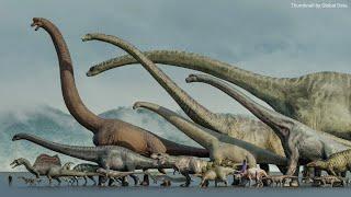 Dinosaurs Size Comparison 3D 2024 | 3d Animation Size comparison