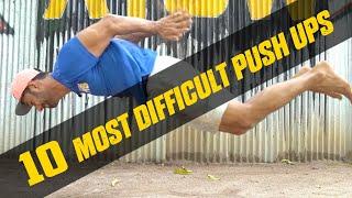 10 MOST DIFFICULT PUSH UPS VARIATIONS | Extreme Push Ups | Calisthenics | Rajan Sharma | MuscleBlaze