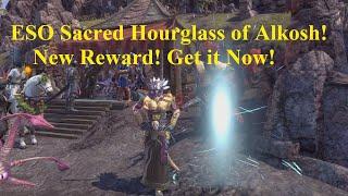 ESO Sacred Hourglass of Alkosh New Reward Get it Now