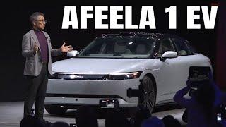 AFEELA 1 EV By Sony Revealed at CES 2025