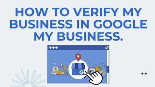 How To Verify My Business in Google Maps. #aprendamosmarketing  #marketingdigital #negocios