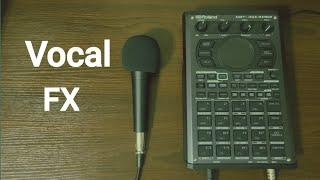 SP-404MK2 // Vocal FX on the SP-404MK2