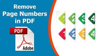 How to remove page numbers from pdf using Adobe Acrobat Pro DC 2022