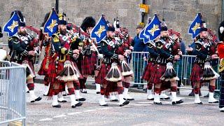 25th Anniversary Scottish Parliament | Escort to The Crown | Royal Mile, Edinburgh 2024 | FULL VIDEO