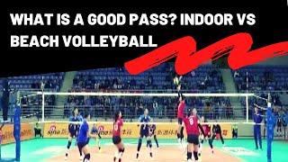 What is a Good Volleyball Pass? Indoor vs Beach Volleyball