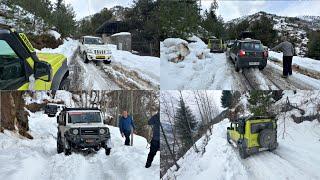 Extreme Snow Drive in Manali️ | Snowfall in Manali | Manali road updates