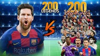 Messi VS 2️⃣0️⃣0️⃣ Legends  ULTRA BOSS Final 