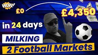 How To Multiply Your Profits By Simultaneously Exploiting 2 Football Betting Markets.