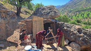 The production of Butter and Buttermilk by Nomads using Traditional Methods: IRANIAN Nomads