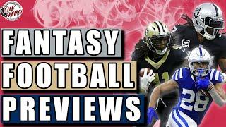 2024 Fantasy Football Team Previews | Raiders, Saints, Colts