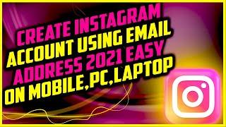How to create Instagram account using Email address 2024