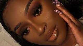 HOW I WOULD DO JAYDA WAYDA'S MAKEUP | Dark Brown Smokey Eye Tutorial