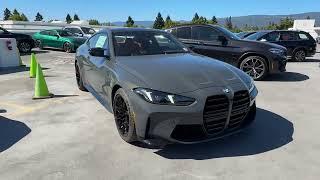 The 2025 M4 Competition xDrive in Dravit Grey with Carbon Buckets | 4K