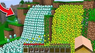 BETRETE NIEMALS den XP WASSERFALL in Minecraft!