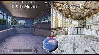 PUBG Mobile Place School in Real Life On Google Earth