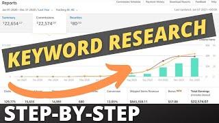 Keyword Research for Amazon Affiliate Marketing - Find Your Niche in 2021?