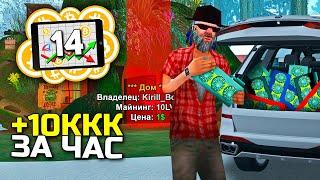 ПОДНЯЛ 10ККК за ЧАС на АРИЗОНА РП - ПУТЬ ВЛАДЕЛЬЦА МАЙНИНГА #14 на ARIZONA RP в GTA SAMP