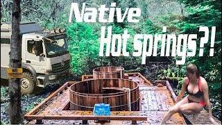 Hiking to Secret Hot Springs and discovering wood carving Terrace, Bc ►| LiveandGive4x4