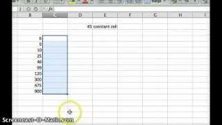 EXCEL ROCKS: Excel Constant Absolute Cell Formula Trick with Rock Soundtrack