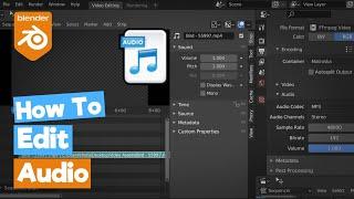 Blender Tutorial: Editing Audio in the Video Sequence Editor (VSE)