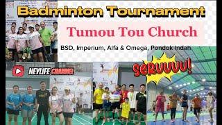 INI SERU NIH!!! Badminton Tournament 2024 | HUT Tumou Tou BSD