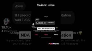 PlayStation on Xbox  #nba2k23 #nba2k22