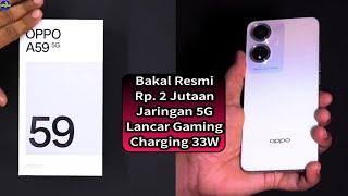 Resmi!! HP OPPO 2 Jutaan Paling Kencang! OPPO A59 5G INDONESIA! Spesifikasi dan Harganya