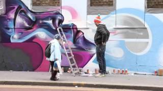 Mr Cenz for Croydon Mural Project