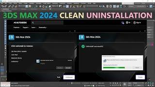 Uninstall 3ds Max 2024 Completely