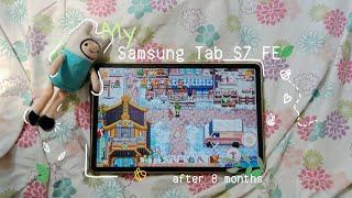 My Samsung Tab after 8 months (not a techy review) || by Giingerbeing