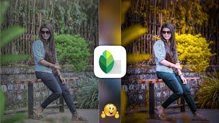 New Snapseed Golden Colour Effect Editing | Best Colour Effect Editing | lr photo editing tutorial