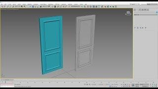 Как сделать дверь в 3ds Max