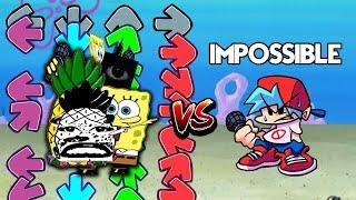 I beat the IMPOSSIBLE MOD ever... VS SPONG FULL WEEK | Friday Night Funkin'