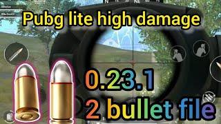 Config user killed me Only 2bullets ||High damage config use||Pubglite high damag config new update