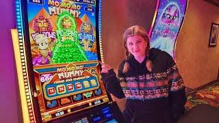 I Put $100 in the NEW Mo Mo Mo Mummy Slot in Las Vegas... Here's What Happened!