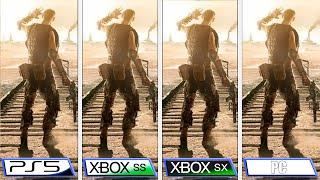 Metro Exodus: Enhanced Edition | PS5 - Xbox Series S|X - PC | Graphics Comparison & FPS