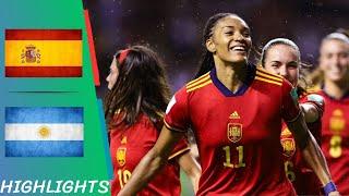 Spain vs Argentina | Friendly International Women - Highlights All Goals 11/11/22