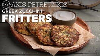 Greek Zucchini Fritters (Kolokithokeftedes) | Akis Petretzikis