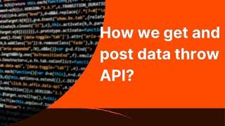 Fetch and Post data from  API | Flutter