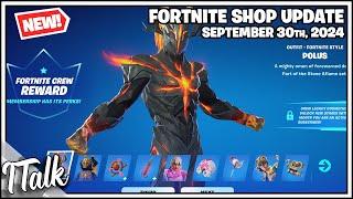 *NEW* POLUS SKIN & *NEW* UPDATE TOMORROW! Fortnite Item Shop [September 30th, 2024]