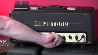 Mojotone Studio 1 amplifier head demo with Scero Tele