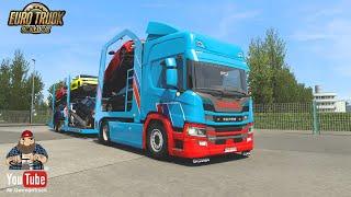 [ETS2 v1.40] Scania Cartransporter Addon for Eugene Scania Pack v7.0