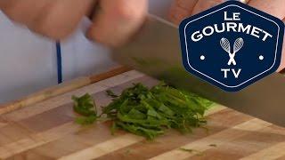 Chef Tip - How to Chiffonade - LeGourmetTV | George Brown Chef School