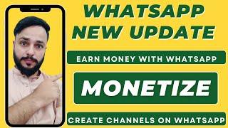 Create Channel on WhatsApp - Make Money with WhatsApp - New Update 2023