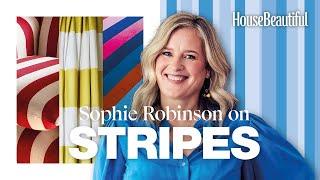 How To Decorate With Stripes Even In Small Spaces - Sophie Robinson's Design Tips | House Beautiful